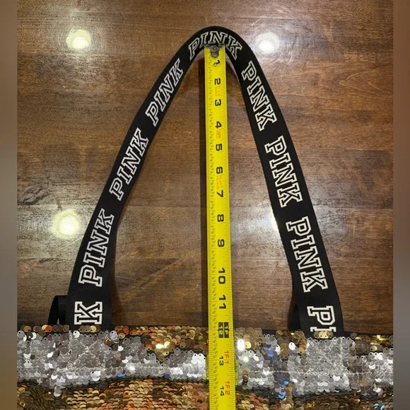 PINK Victorias Secret Sequin Tote - Picture 6 of 7